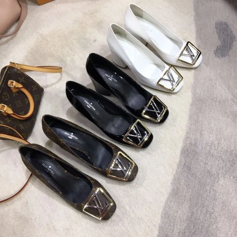Louis Vuitton Heeled Shoes Stretchable 31251