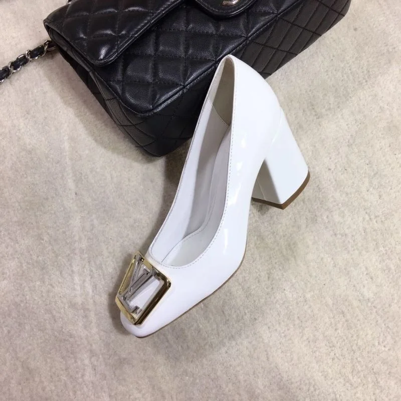 Comfortable Louis Vuitton Heeled Shoes 31244