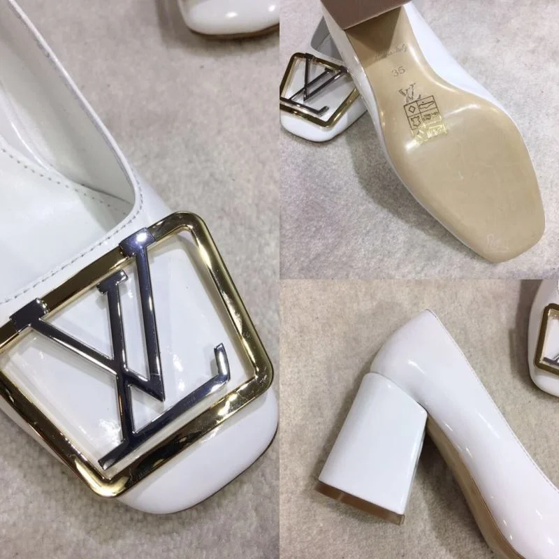 Comfortable Louis Vuitton Heeled Shoes 31244