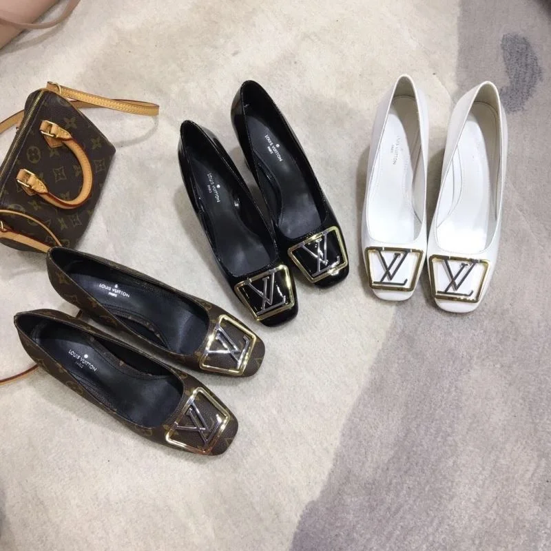 Comfortable Louis Vuitton Heeled Shoes 31244