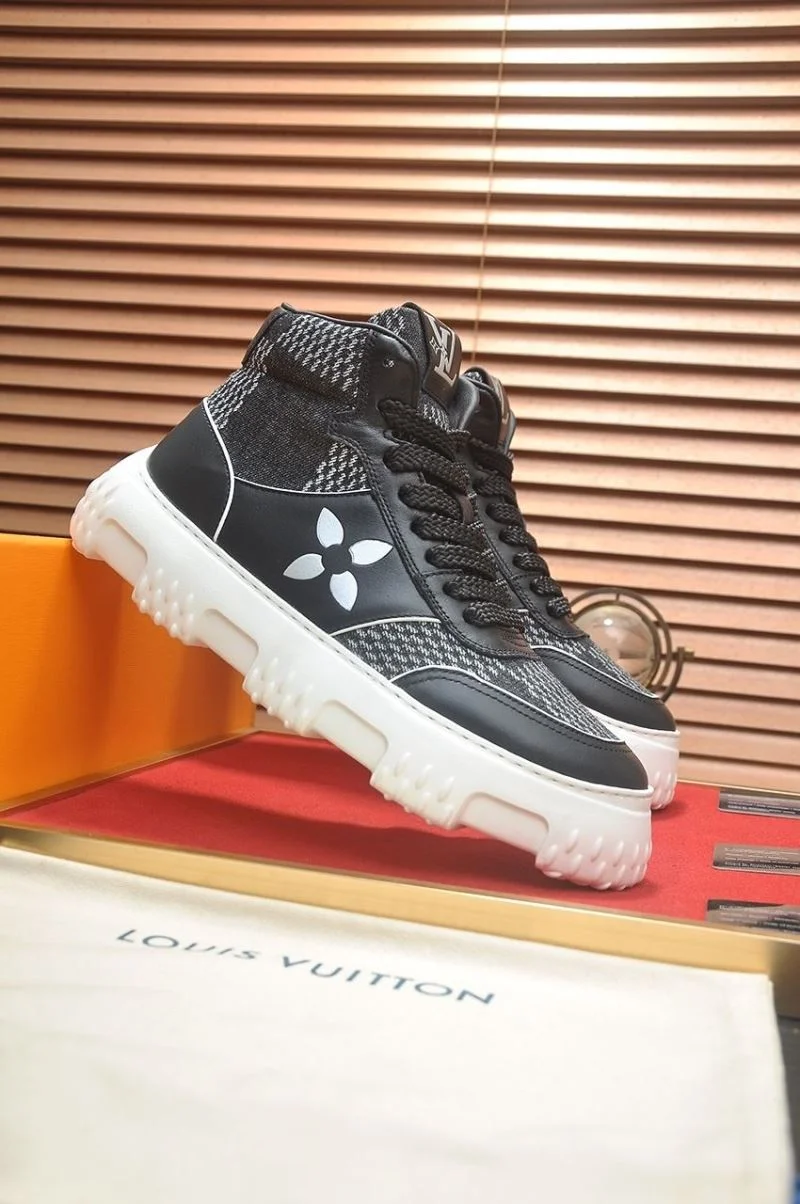 Louis Vuitton High Shoes Snug 32955