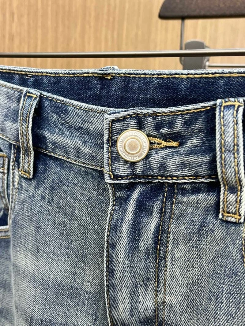 Unisex Louis Vuitton Jeans 132066