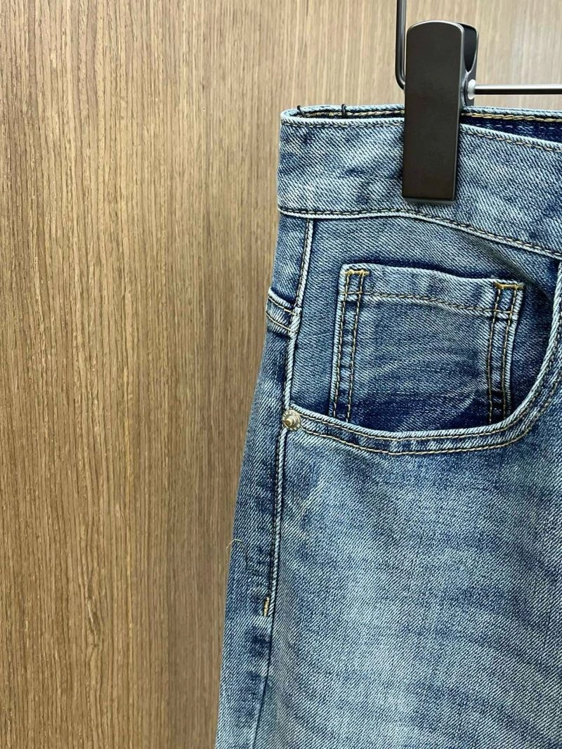 Unisex Louis Vuitton Jeans 132066