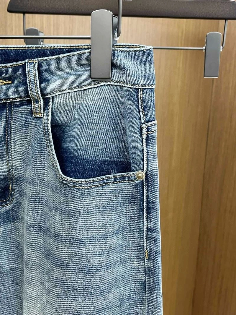Unisex Louis Vuitton Jeans 132066