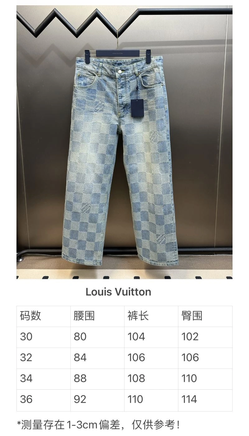 Louis Vuitton Jeans SmoothTexture 138757