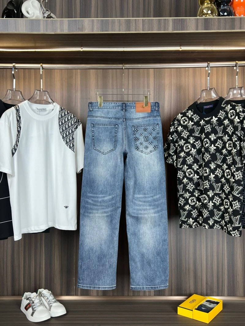 Louis Vuitton Jeans Colorful 137888
