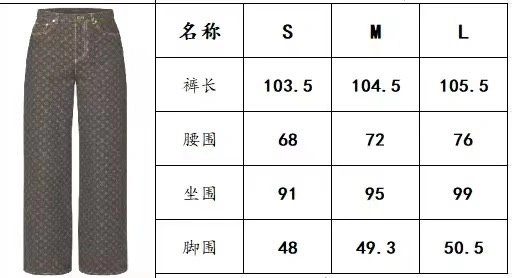 Attractive Louis Vuitton Jeans 131090