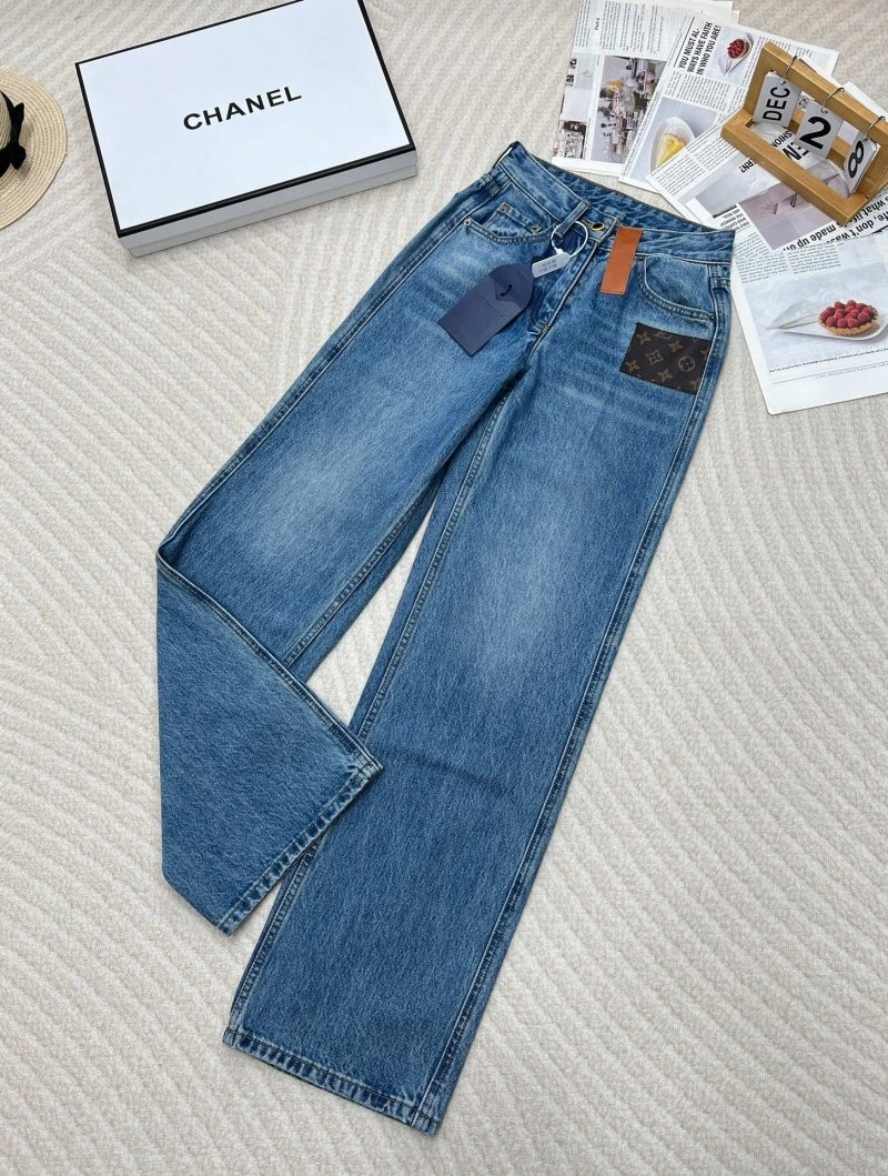 Bright Louis Vuitton Jeans 130803