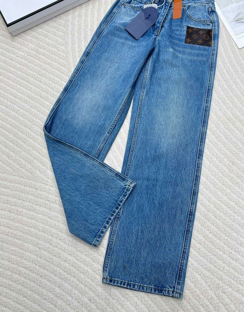 Bright Louis Vuitton Jeans 130803