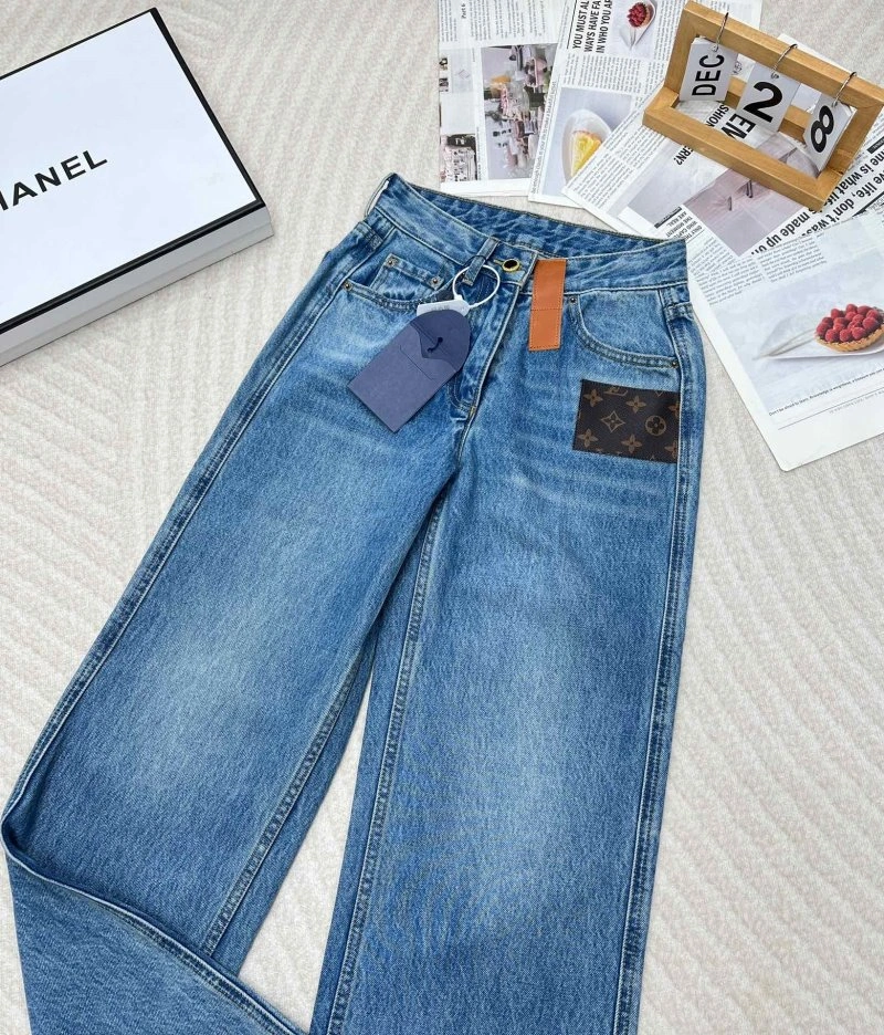 Bright Louis Vuitton Jeans 130803
