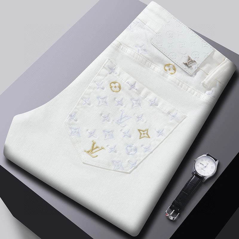 Louis Vuitton Jeans Elegant 136024
