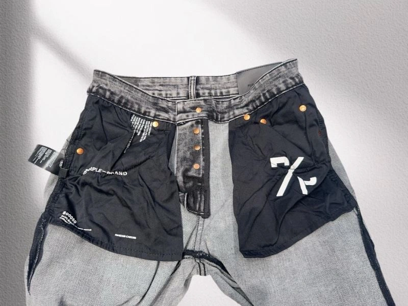 ZipUp Louis Vuitton Jeans 135956
