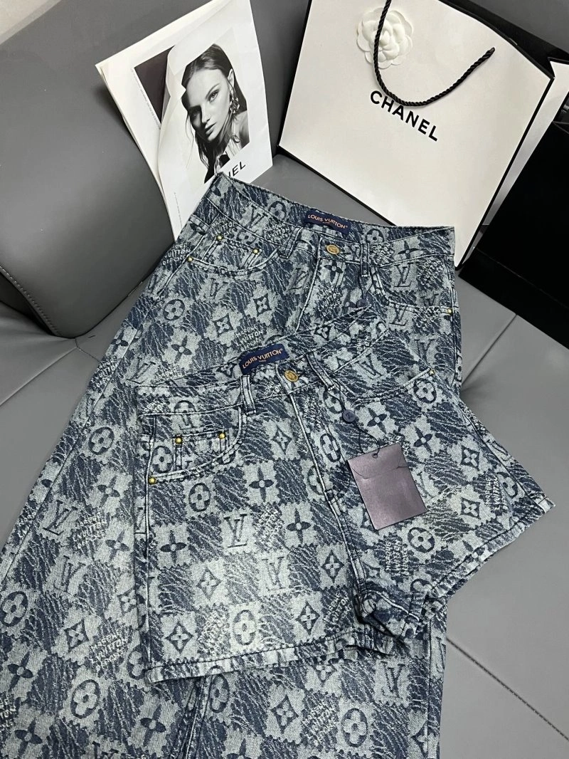Breathable Louis Vuitton Jeans 131430