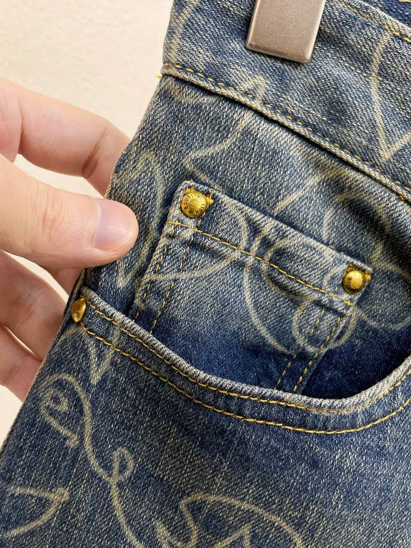 Louis Vuitton Jeans Stylish 134096