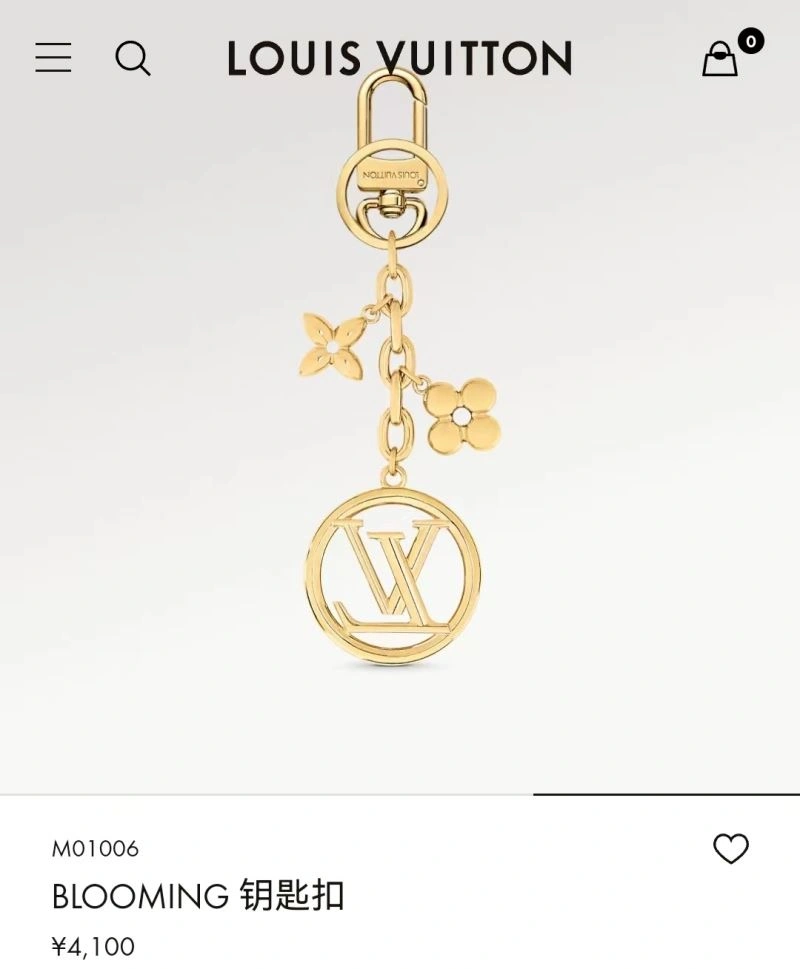 SmoothTexture Louis Vuitton Keychains 264960