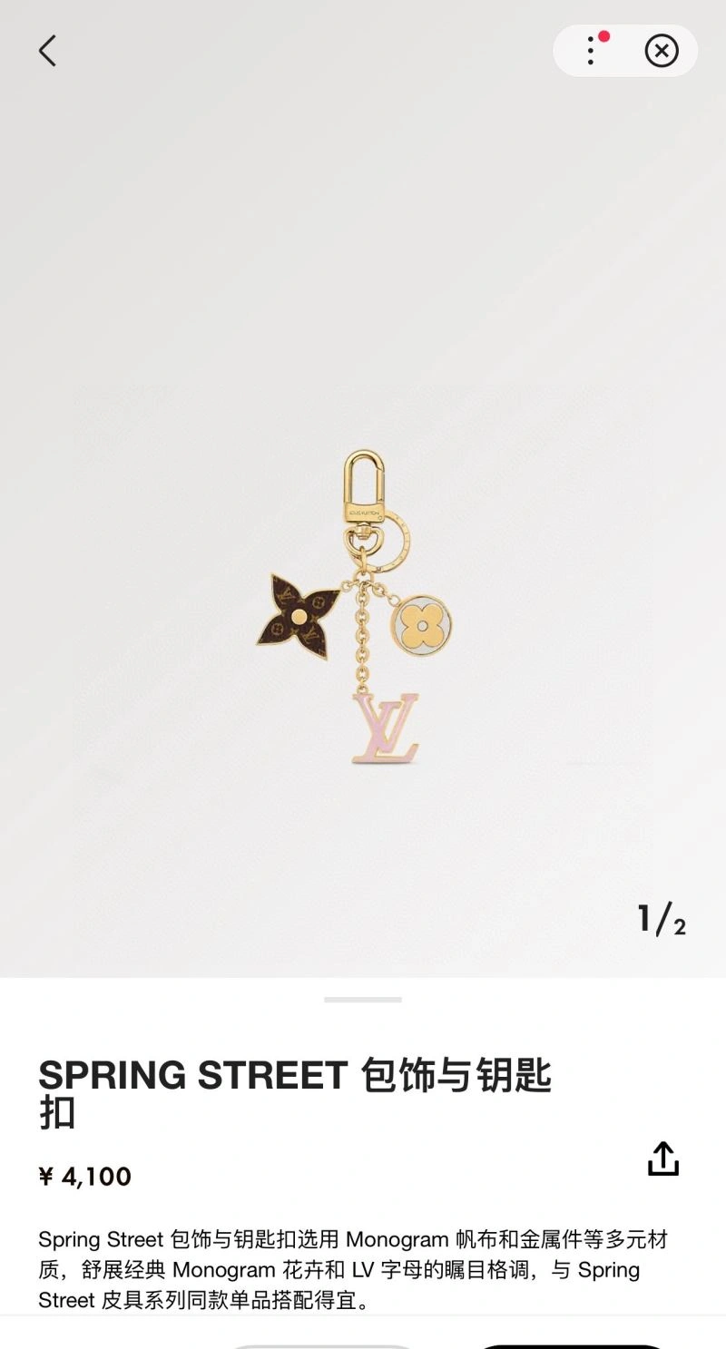 Practical Louis Vuitton Keychains 265413