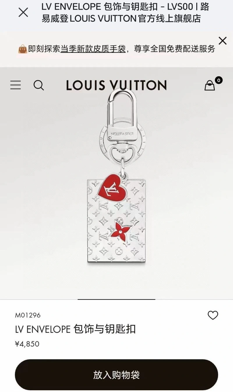 Louis Vuitton Keychains Thermal 265236