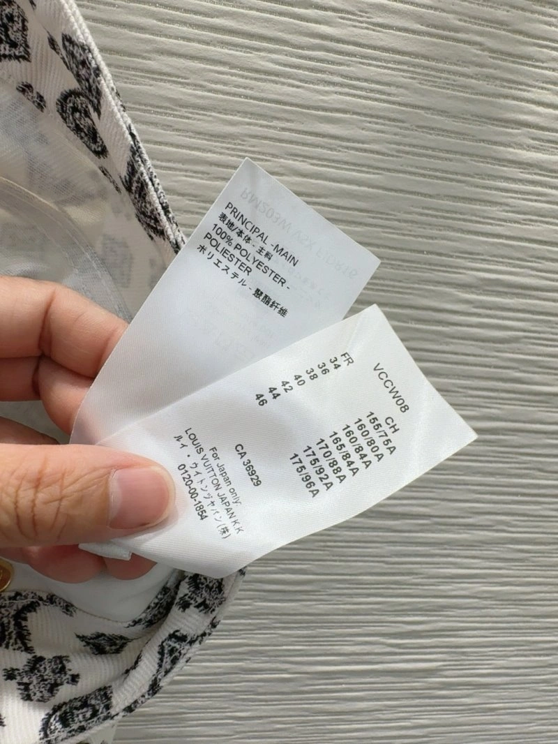WaterResistant Louis Vuitton Long Pants 131775
