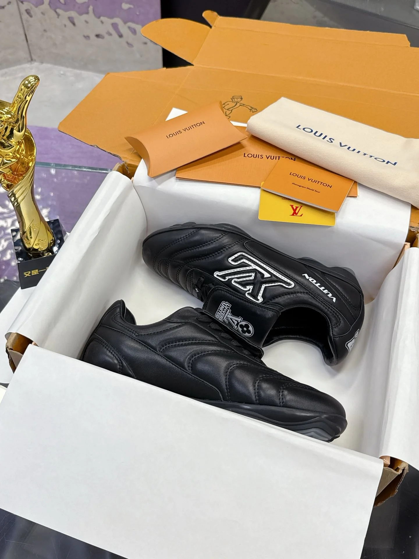 Stylish Louis Vuitton Low Shoes 31637