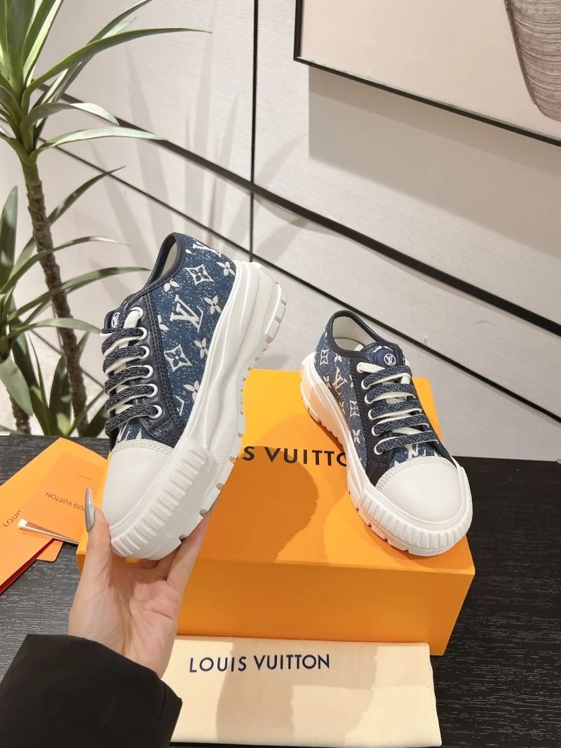 Breathable Louis Vuitton Low Shoes 31940