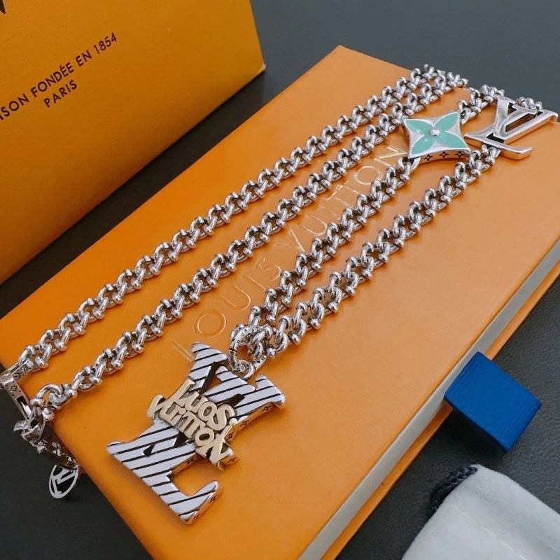 MoistureWicking Louis Vuitton Necklaces 251639