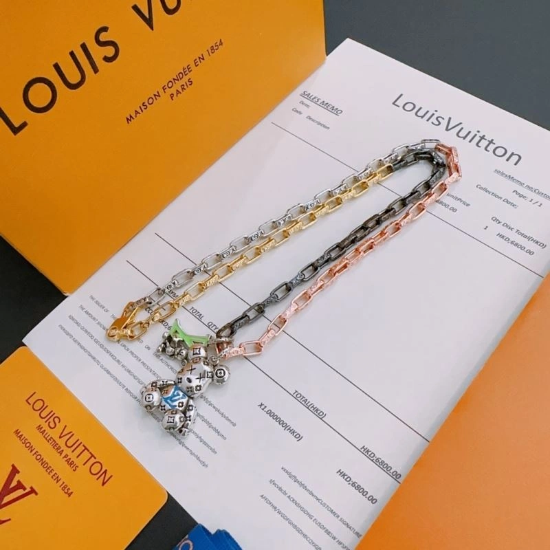 Flexible Louis Vuitton Necklaces 251042