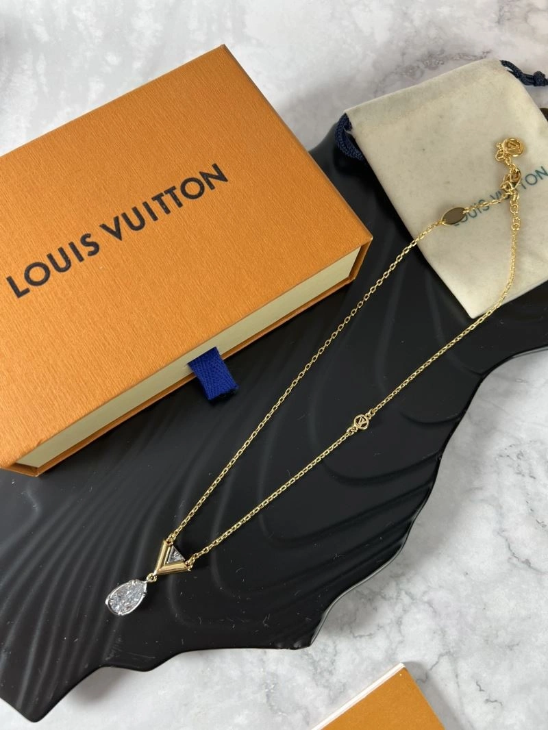 SmoothTexture Louis Vuitton Necklaces 250365