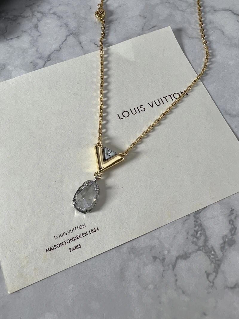 SmoothTexture Louis Vuitton Necklaces 250365