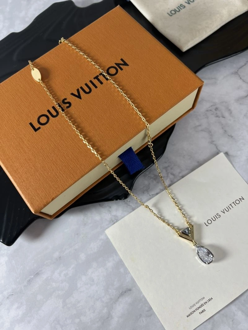 SmoothTexture Louis Vuitton Necklaces 250365
