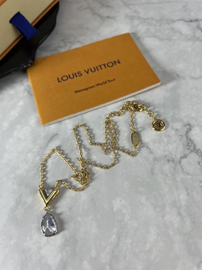 SmoothTexture Louis Vuitton Necklaces 250365