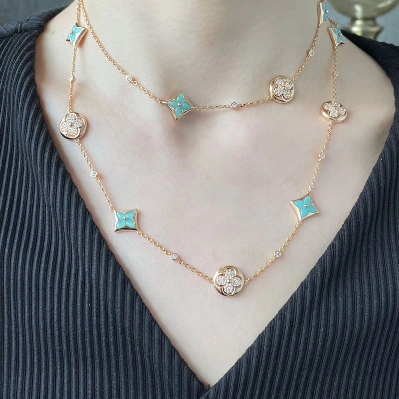 Colorful Louis Vuitton Necklaces 250108