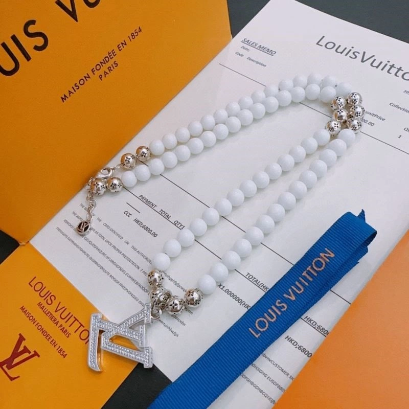SmoothTexture Louis Vuitton Necklaces 249385