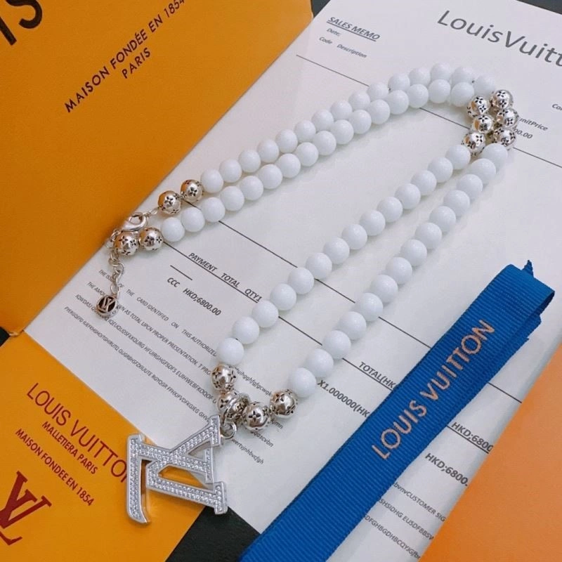 SmoothTexture Louis Vuitton Necklaces 249385