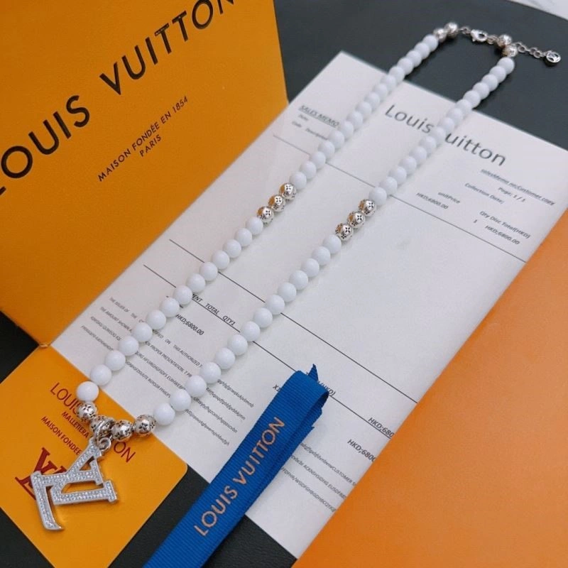 SmoothTexture Louis Vuitton Necklaces 249385