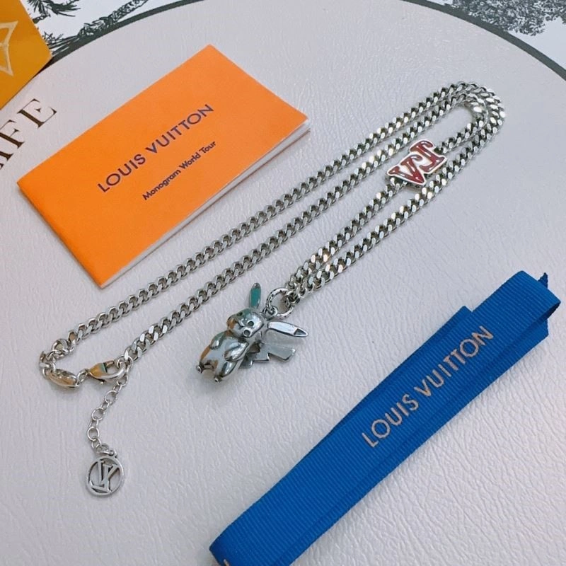 SmoothTexture Louis Vuitton Necklaces 248888