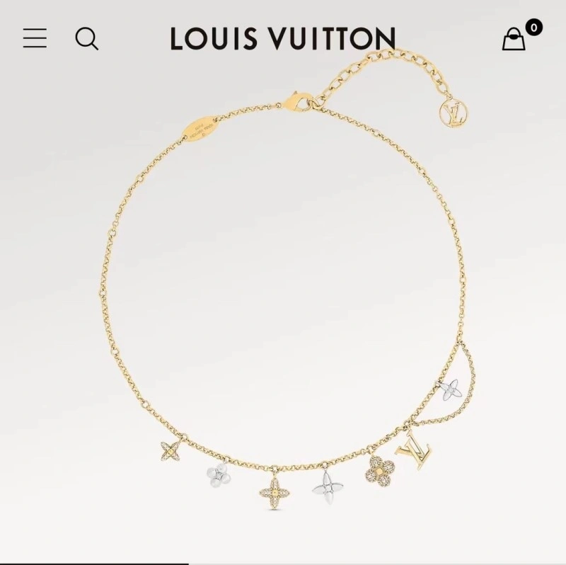 Thermal Louis Vuitton Necklaces 247697