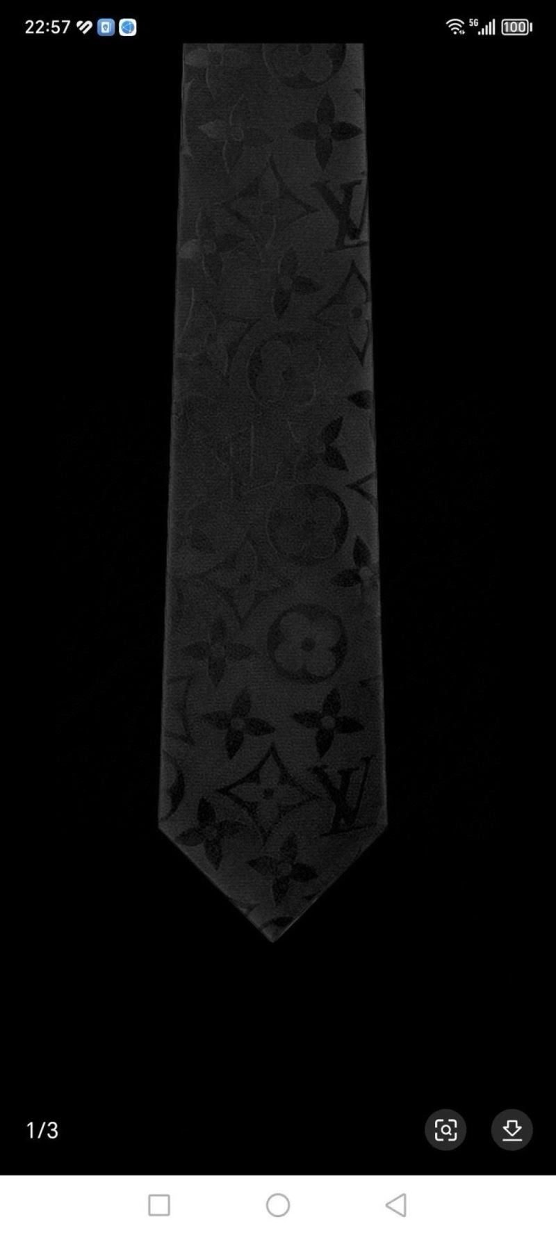 MoistureWicking Louis Vuitton Neckties 268535