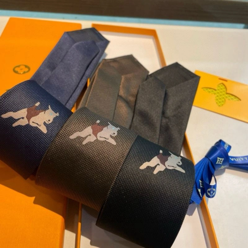Louis Vuitton Neckties Colorful 268468