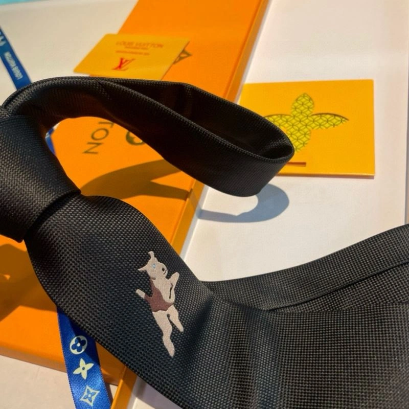 Louis Vuitton Neckties Colorful 268468