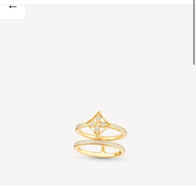 Louis Vuitton Rings Breathable 251449