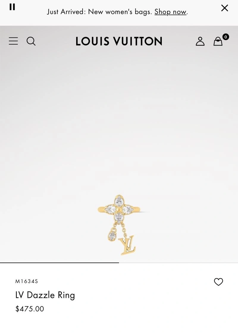 Versatile Louis Vuitton Rings 250336
