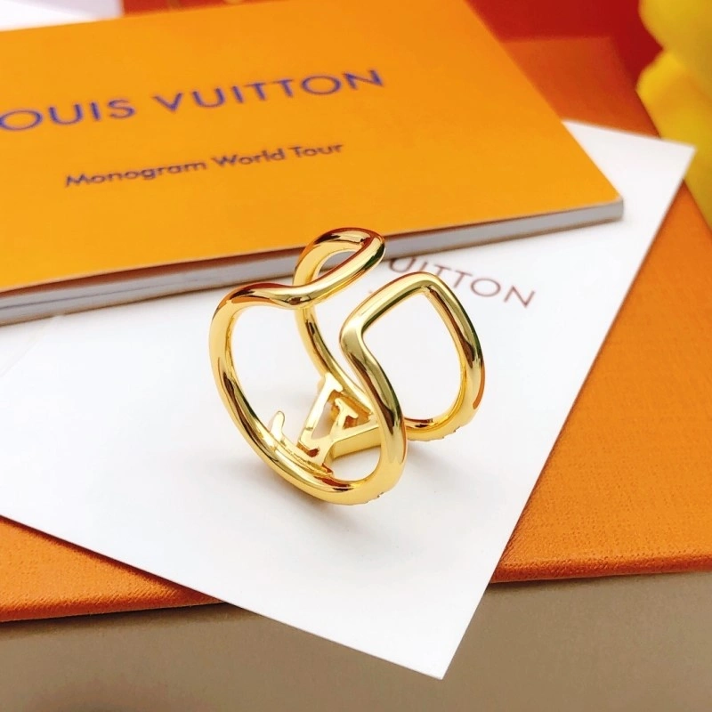 SmoothTexture Louis Vuitton Rings 247686