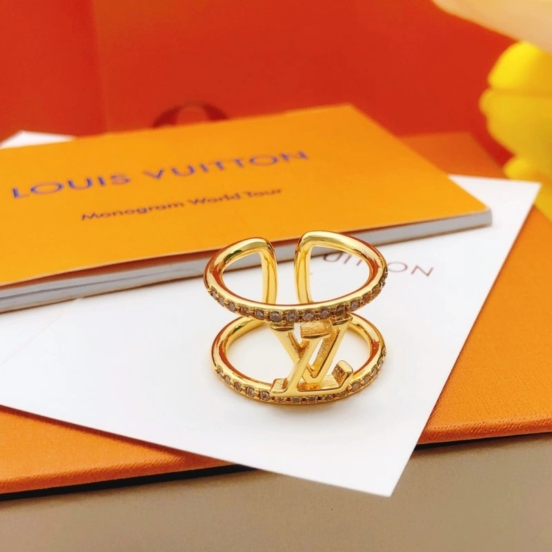 SmoothTexture Louis Vuitton Rings 247686