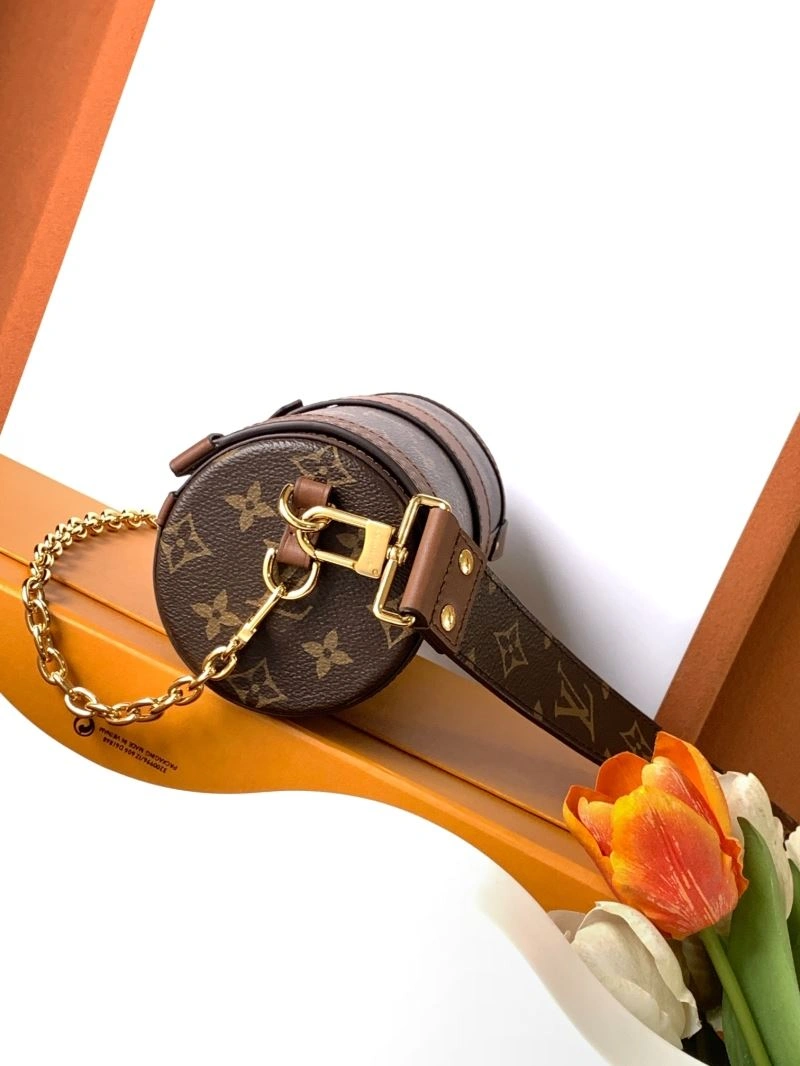 Sleek Louis Vuitton Round Bags 93887