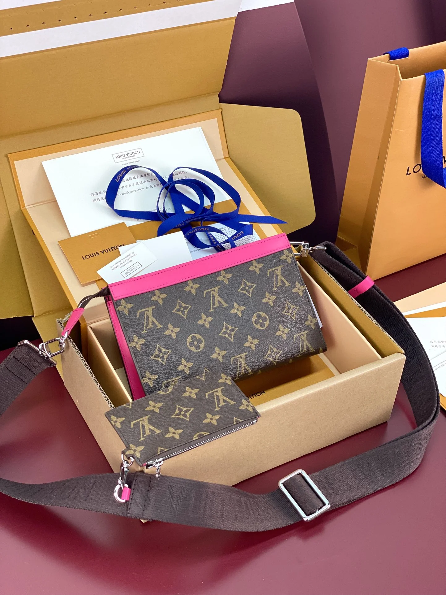 Louis Vuitton Satchel Bags Elegant 56204
