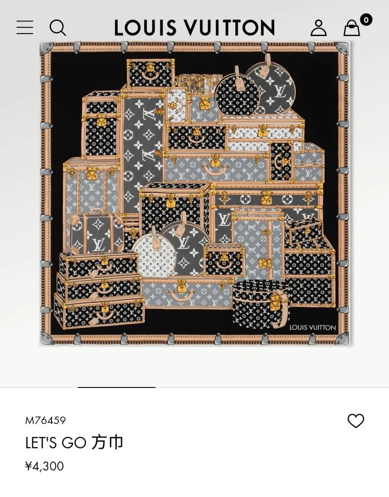 Louis Vuitton Scarf AllSeason 270904