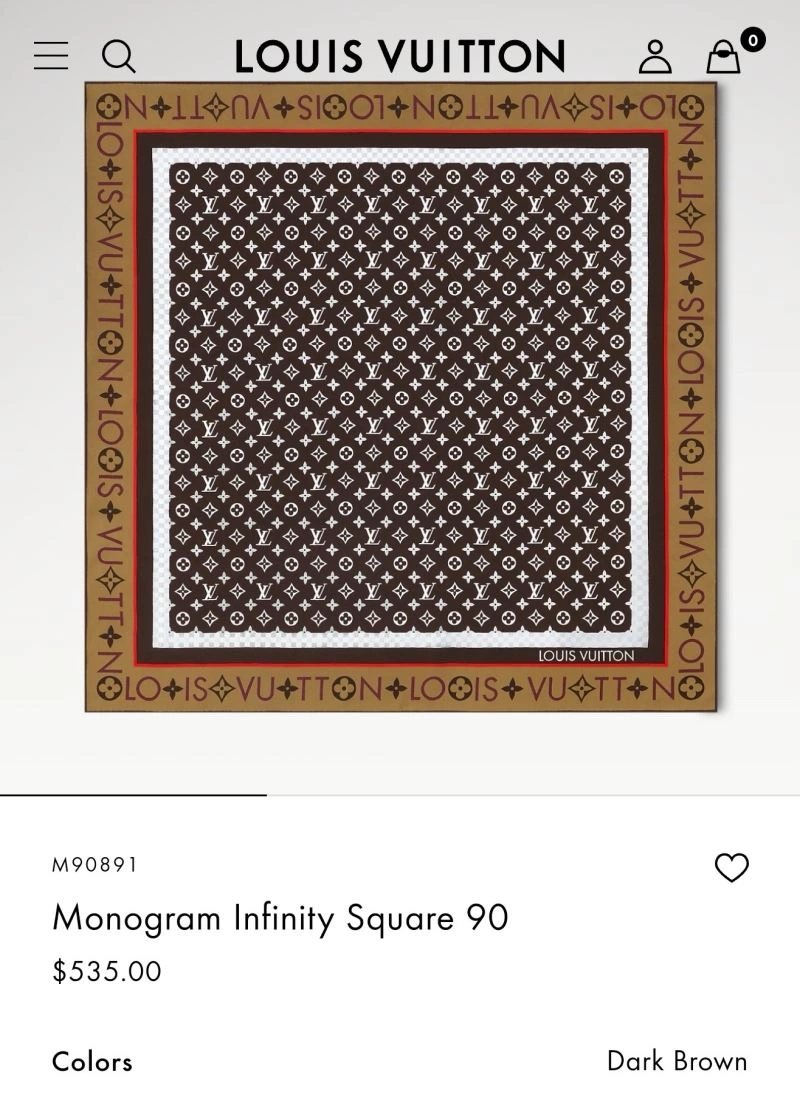 Contemporary Louis Vuitton Scarf 270921
