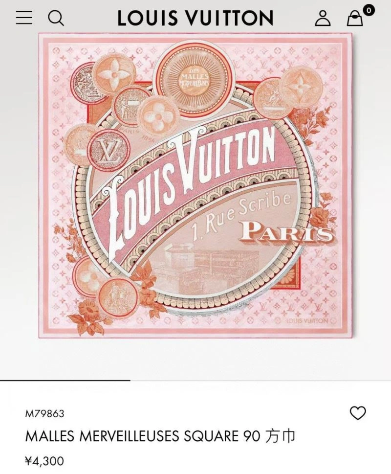 Modern Louis Vuitton Scarf 271485