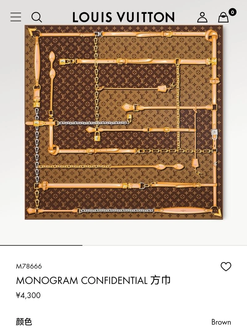 Contemporary Louis Vuitton Scarf 271440