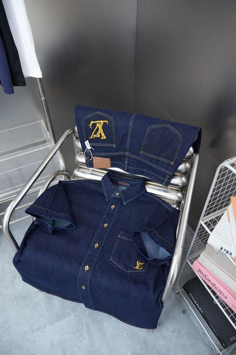 Louis Vuitton Shirts Unisex 138599